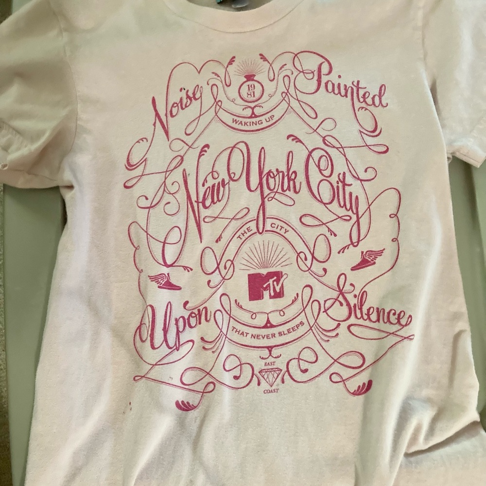 Vintage NYC MTV T shirt
